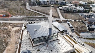 Ankara'da dikkat çeken proje: Cami güneş enerjisi ile giderlerini kendi karşılıyor