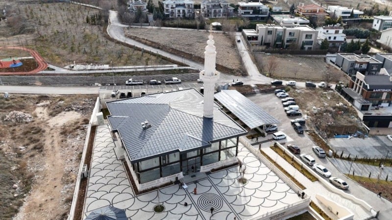 Ankara'da dikkat çeken proje: Cami güneş enerjisi ile giderlerini kendi karşılıyor