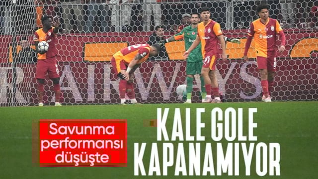 Galatasaray savunmada alarm veriyor: Son 11 maçın 9’unda gol yediler