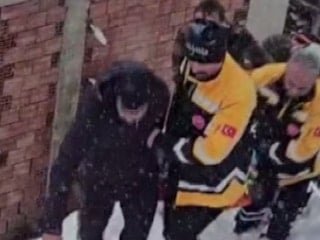 Giresun'da ekipler rahatsızlanan hasta  için seferber oldu