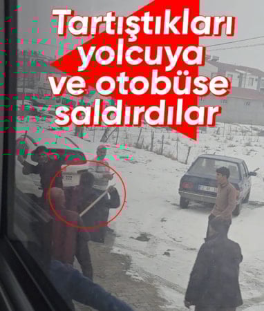 Karakoçan’da Muş–Bursa seferini yapan yolcu otobüsüne saldırı