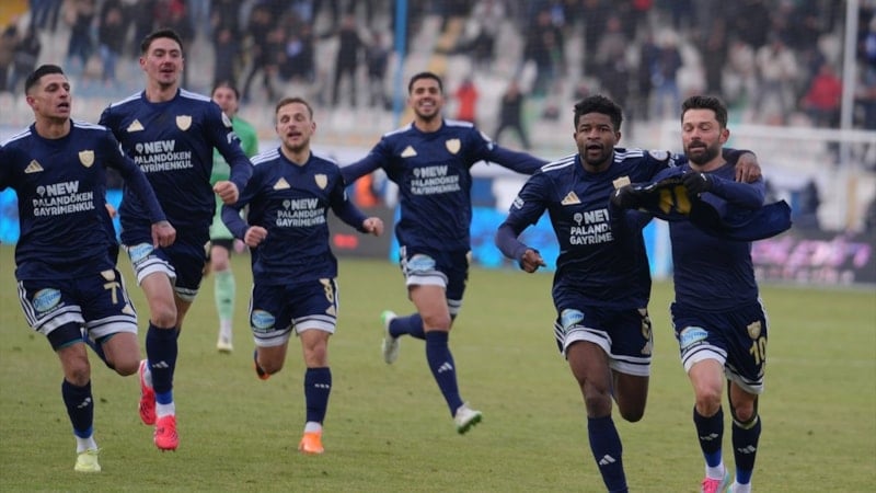 Erzurumspor FK, Amed Sportif Faaliyetler'i iki golle geçti