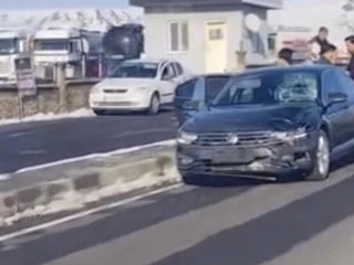 Batman’da feci kaza: Yaya çarpmanın etkisiyle metrelerce savruldu