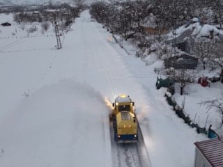 Tunceli’de kar alarmı