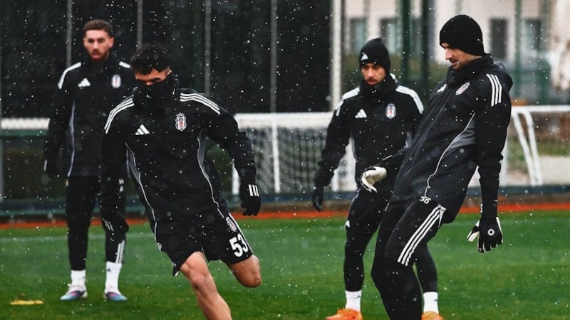 Beşiktaş, Kayserispor maçı hazırlıklarını tamamladı