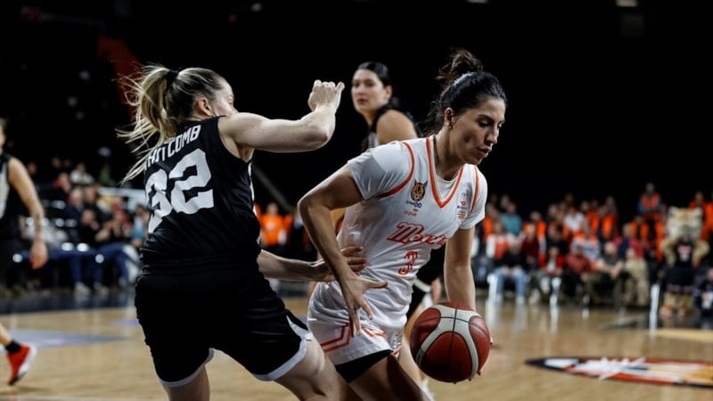 ÇBK Mersin, Beşiktaş'a fark attı