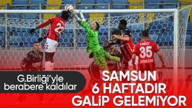Gençlerbirliği ile Samsunspor yenişemedi