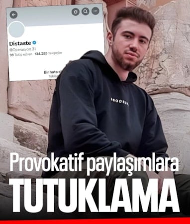 Distaste hesabının yöneticisi Fahrettin Gökberk Akbulut tutuklandı