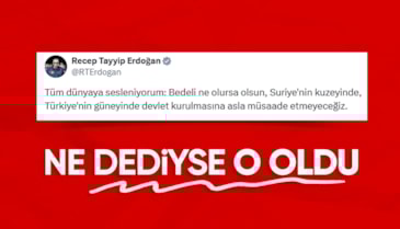 Cumhurbaşkanı Erdoğan'ın "Asla müsaade etmeyeceğiz" sözü yeniden gündem oldu
