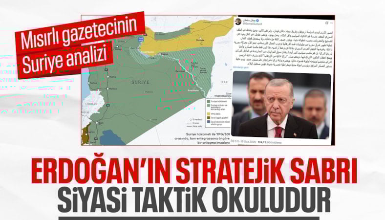 Mısırlı gazeteciden Erdoğan analizi: Sabrı, siyasi taktik okuludur