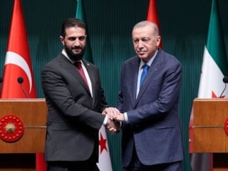 SON DAKİKA! Cumhurbaşkanı Erdoğan, Şara ile görüştü