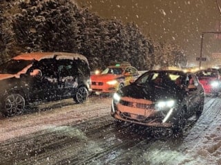 Kar yağdı, İstanbul'da trafik yüzde 80'e çıktı