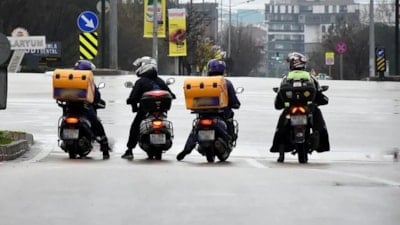 Valilik açıkladı: İstanbul'da 10.00'dan itibaren kuryelere yasak