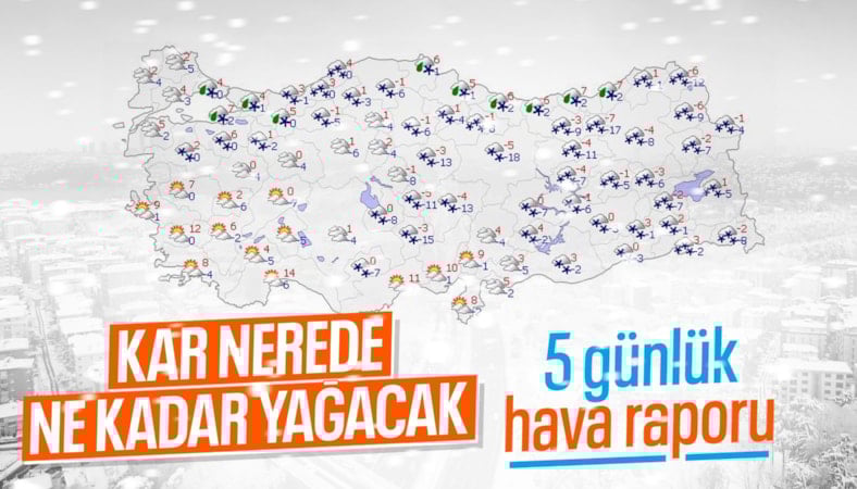 Türkiye dondurucu soğukların etkisinden çıkmıyor