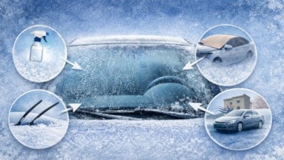 1 dakikanızı ayırın, buzlanmadan kurtarın...