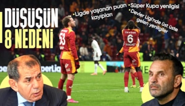 Madde madde listeledik: Galatasaray'da düşüşün nedenleri