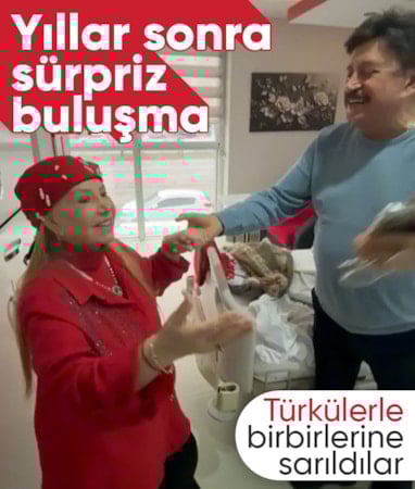 Bedia Akartürk ile Gökhan Güney, Samsun’da yıllar sonra buluştu