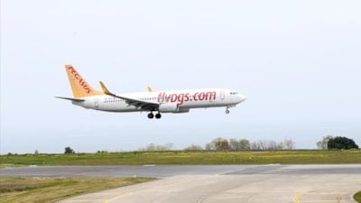 Pegasus'a yoğun tepki: KKTC seferi 9 saat gecikmeyle havalandı