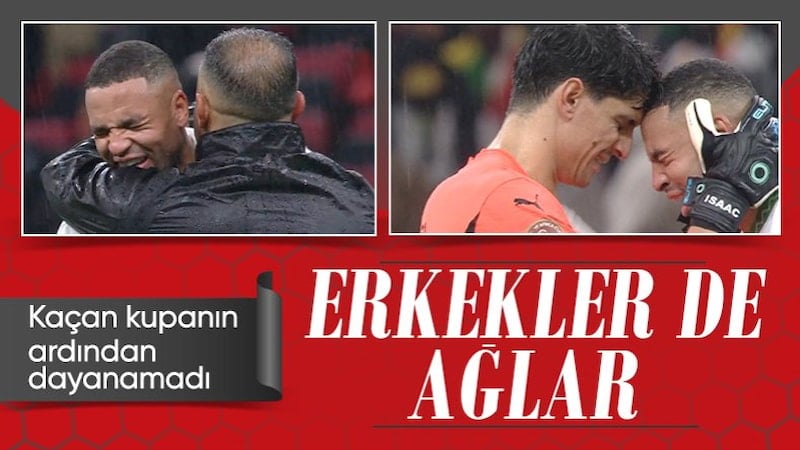 Finali kaybeden Youssef En-Nesyri gözyaşlarını tutamadı