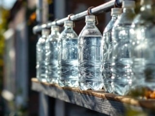 Yaz-kış balkonlara asılıyor! Su ve sirke dolu şişelerin sırrı buymuş