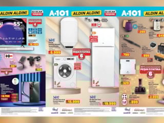 A101’de 22 Ocak indirim şöleni! Buharlı temizleyici, telefon, motosiklet, termosifon…