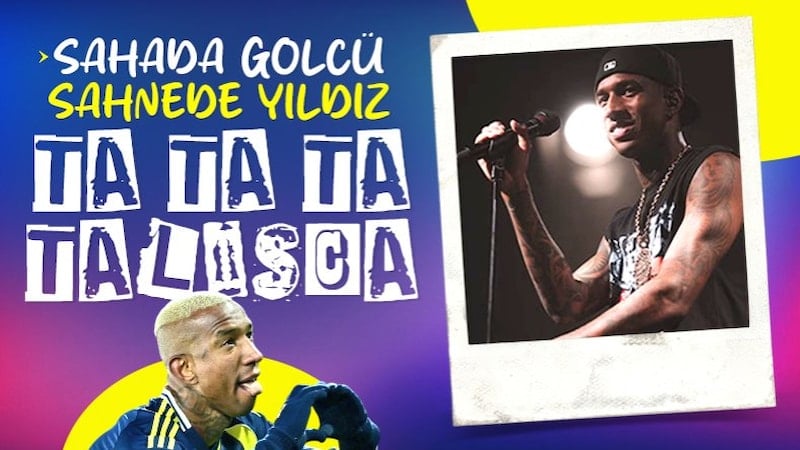 Müzik piyasasına da damga vurdu: Anderson Talisca'ya ülkesinde ödül...