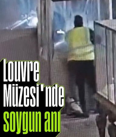 Soyulan Louvre Müzesi'nden yeni görüntüler