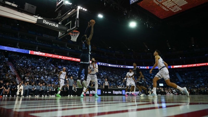 NBA'de Memphis Grizzlies, Londra'daki maçta Orlando Magic'i farklı yendi