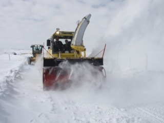 Erzincan'da kardan 503 köy yolu kapandı