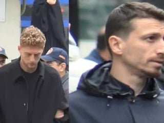 Galatasaraylı futbolculardan Metehan Baltacı ve Mert Hakan Yandaş'a ziyaret