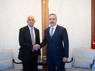 Hakan Fidan, Tom Barrack'ı kabul etti