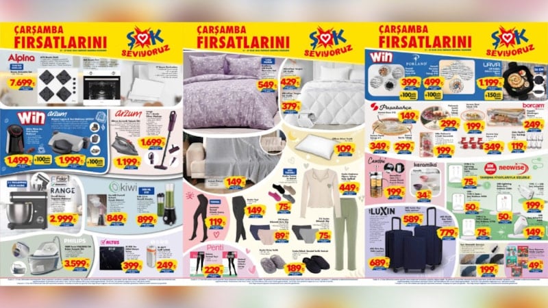 ŞOK’a Arzum, Philips, Fakir ürünleri geliyor: İşte fiyatları