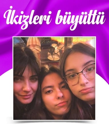 Tuba Büyüküstün ikizlerini paylaştı