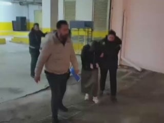 Atlas Çağlayan'ın ailesine tehdit eden zanlılar kamerada