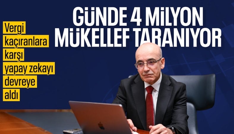 'KAŞİF' ile günde 4 milyon mükellef inceleniyor