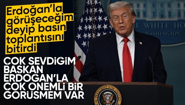 Cumhurbaşkanı Erdoğan, Trump ile telefonda görüştü