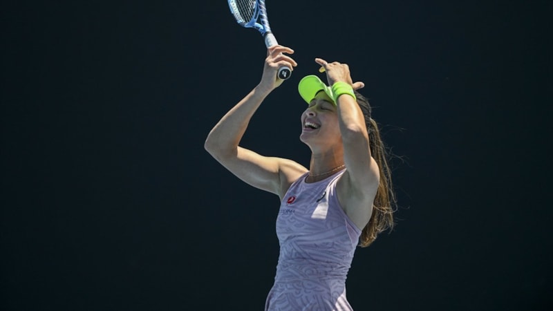 Zeynep Sönmez, Avustralya Açık'ta 3. turda