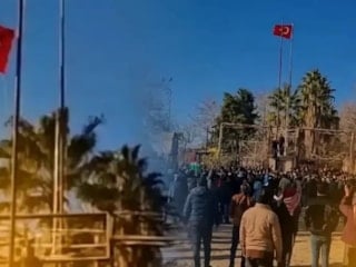 Nusaybin’de bayrak provokasyonu: PKK/SDG sempatizanlarına operasyon