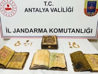 Antalya’da tarihi eser operasyonu