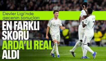 Şampiyonlar Ligi'nde sonuçlar: Real Madrid 6 golle kazandı