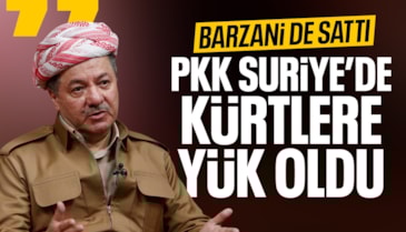 Mesud Barzani: PKK, Suriye'de Kürtlere yük oldu