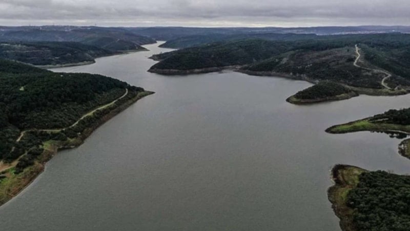 İstanbul'da baraj doluluk oranı yüzde 25.42'ye yükseldi