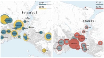 İstanbul'un hava kirliliği haritası açıklandı: En fazla kirlilik Kağıthane'de