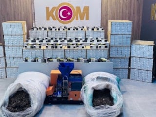 Samsun’da 130 kilo kaçak tütün ele geçirildi