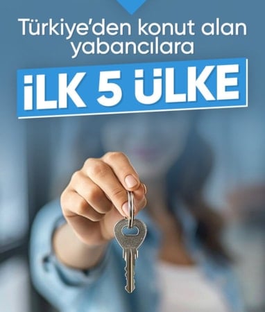 Yabancılara 2025'te 21 bin 534 konut satıldı