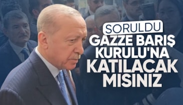 Cumhurbaşkanı Erdoğan'dan Trump'ın Gazze Barış Kurulu davetine yanıt