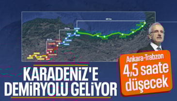 Abdulkadir Uraloğlu: Trabzon-Ankara arası hızlı trenimizle 4,5 saate düşecek