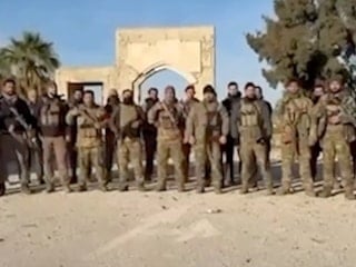 Süleyman Şah Türbesi'ni kurtaran tümenden İbrahim Kalın'a teşekkür mesajı