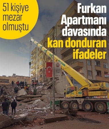 Gaziantep'te 51 kişiye mezar olan Furkan Apartmanı'nda kolon kesildiği iddiası