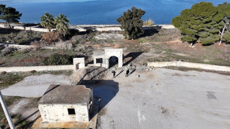 Suriye'deki Süleyman Şah Türbesi'nin son hali görüntülendi